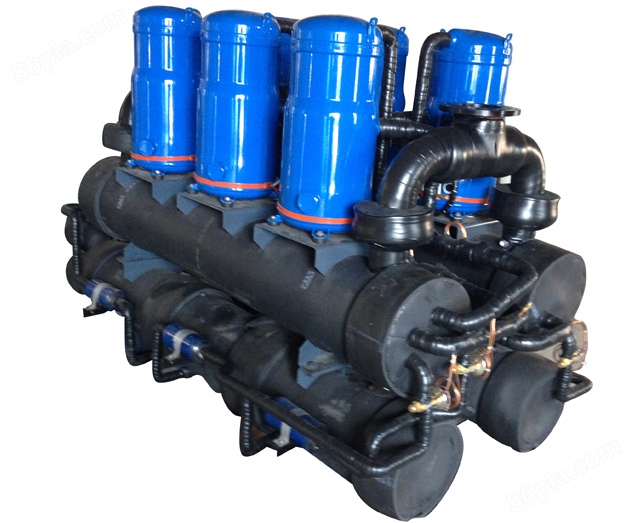 水路转换壳管式水源热泵机组