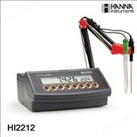 哈纳 HI2212 实验室酸度计
