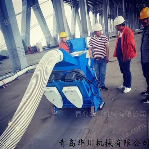 华川桥面防水移动式抛丸机
